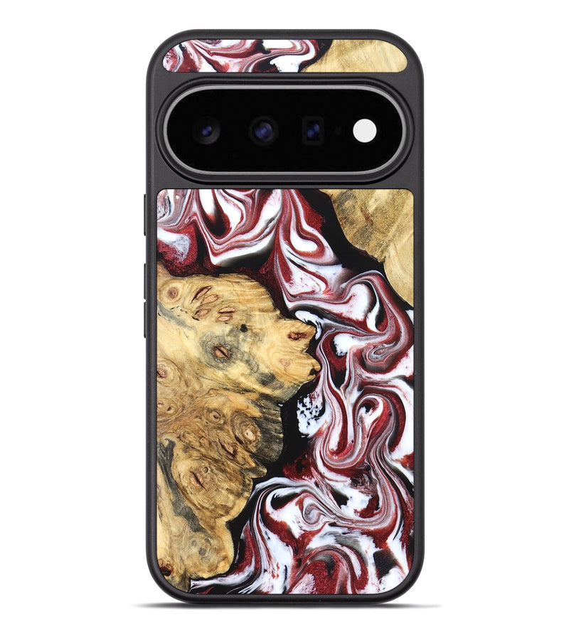 Pixel 11 Pro XL Wood Phone Case - Carlton (Red, 829205)