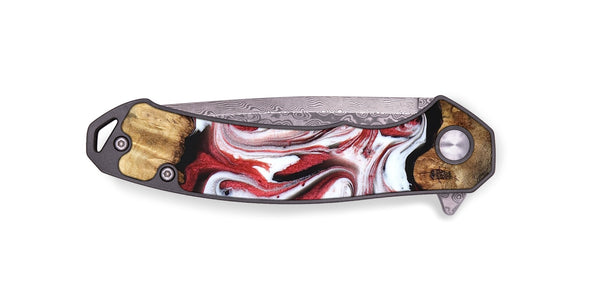 EDC Wood Pocket Knife - Shepard (Red, 829208)