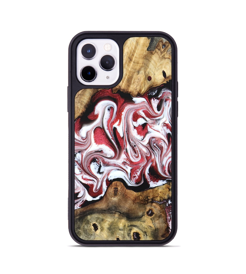 iPhone 11 Pro Wood Phone Case - Shepard (Red, 829208)