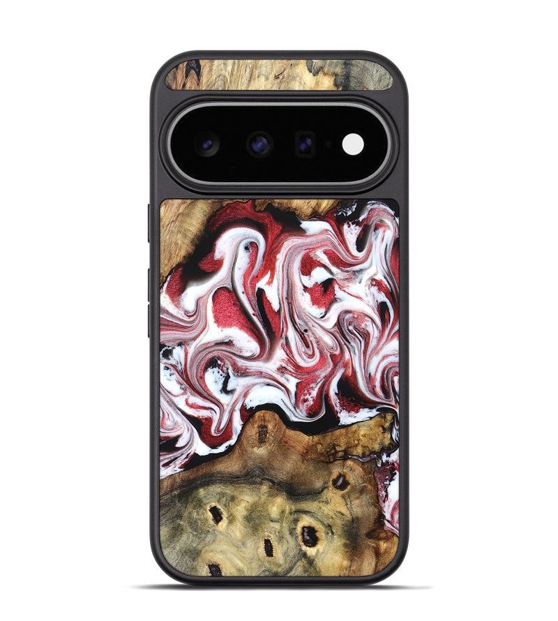 Pixel 11 Pro Wood Phone Case - Shepard (Red, 829208)