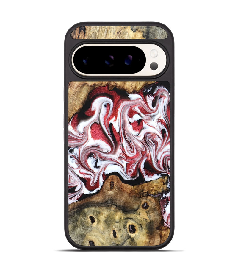 Pixel 9 Wood Phone Case - Shepard (Red, 829208)
