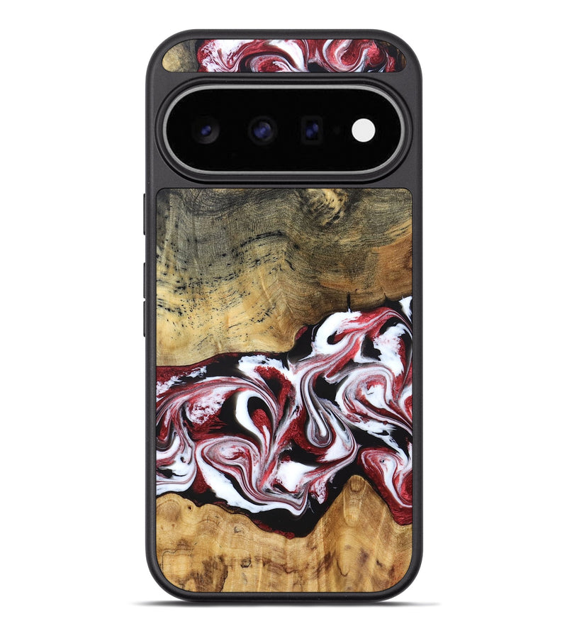 Pixel 11 Pro XL Wood Phone Case - Zachery (Red, 829211)