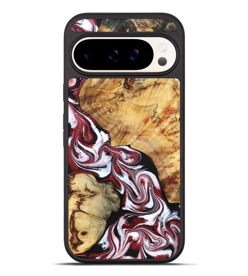 Pixel 10 Pro XL Wood Phone Case - Sky (Red, 829213)