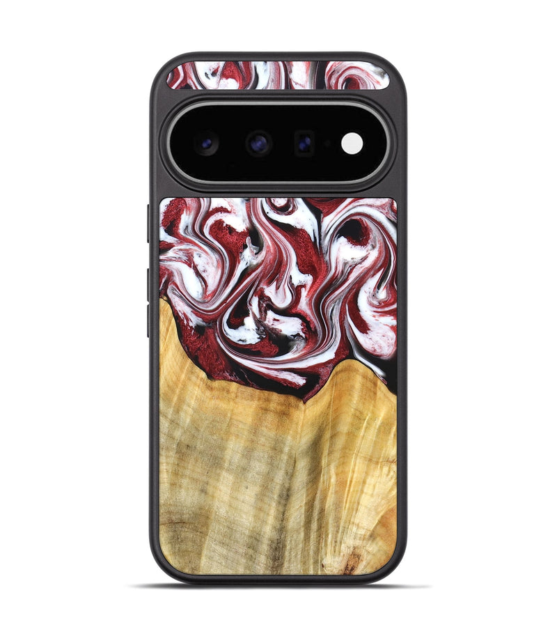 Pixel 11 Wood Phone Case - Dangelo (Red, 829215)