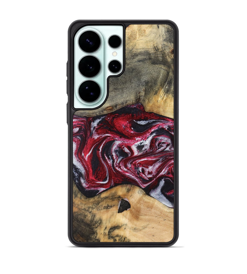 Galaxy S26 Ultra Wood Phone Case - Luvenia (Red, 829217)
