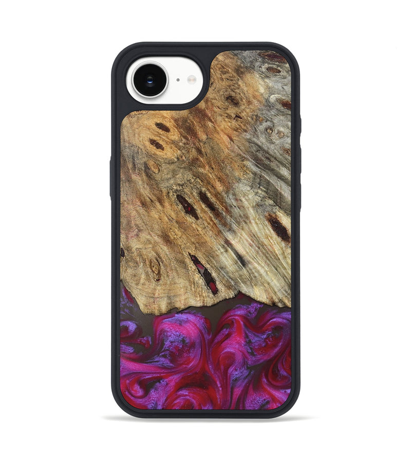 iPhone 17e Wood Phone Case - Emelia (Red, 829219)