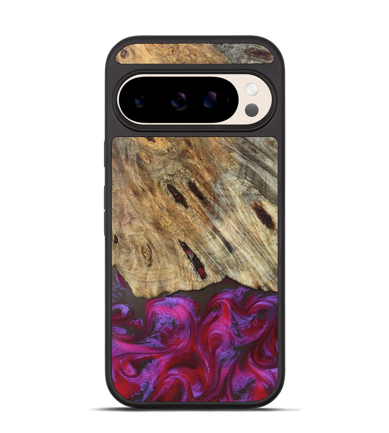 Pixel 10 Wood Phone Case - Emelia (Red, 829219)