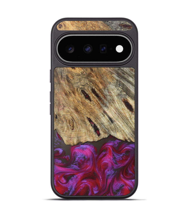Pixel 11 Wood Phone Case - Emelia (Red, 829219)