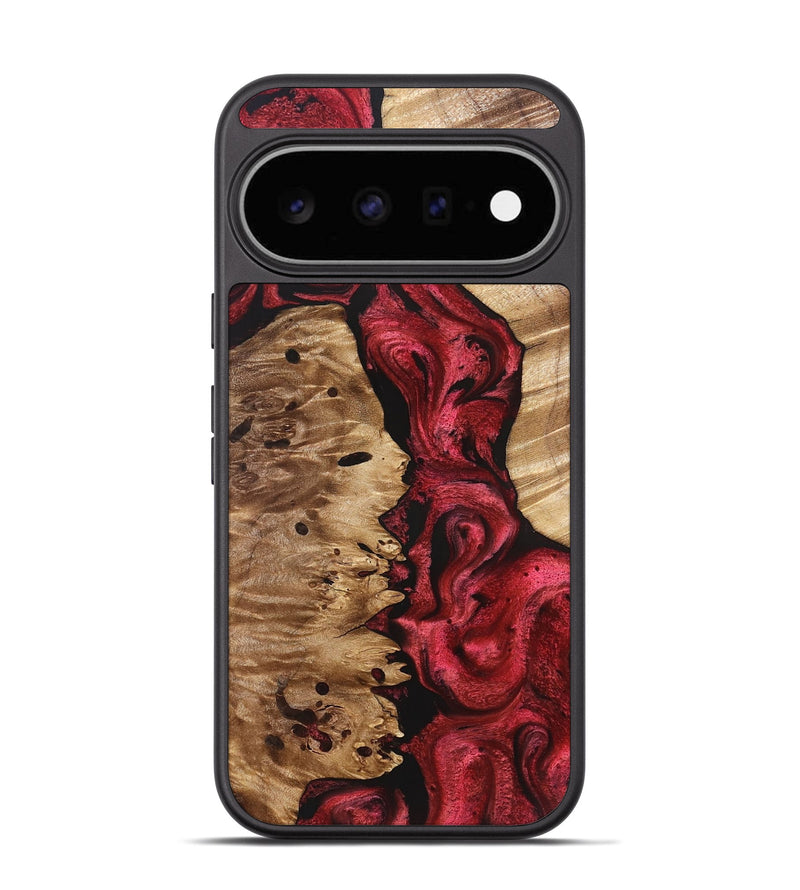 Pixel 11 Wood Phone Case - Ladonna (Red, 829225)