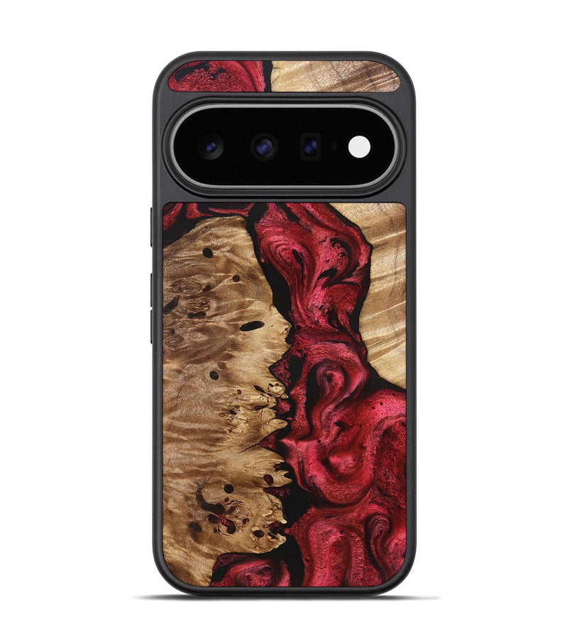 Pixel 11 Pro Wood Phone Case - Ladonna (Red, 829225)