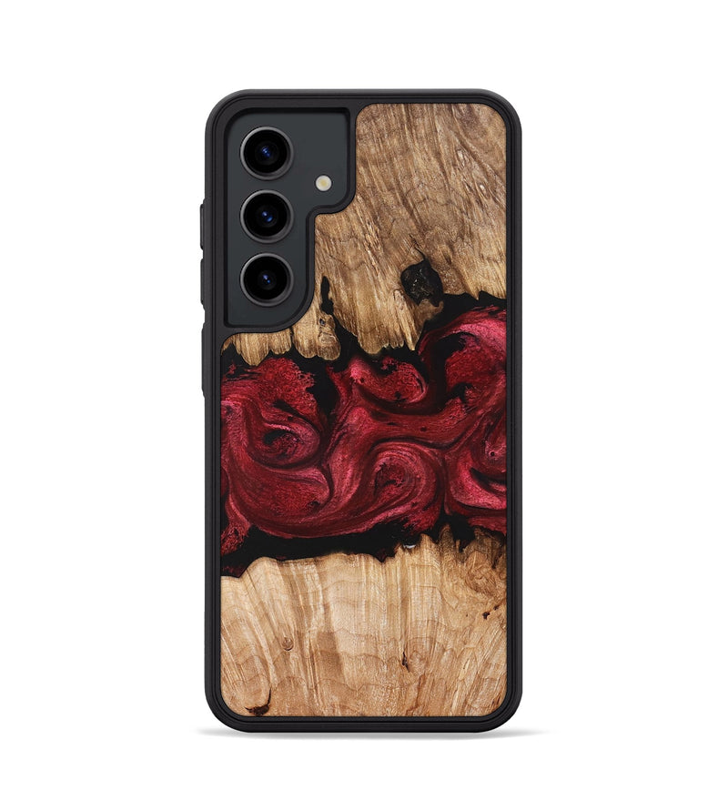 Galaxy S24 Wood Phone Case - Ciera (Red, 829226)