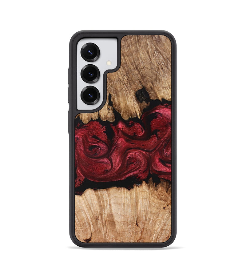 Galaxy S25 Wood Phone Case - Ciera (Red, 829226)