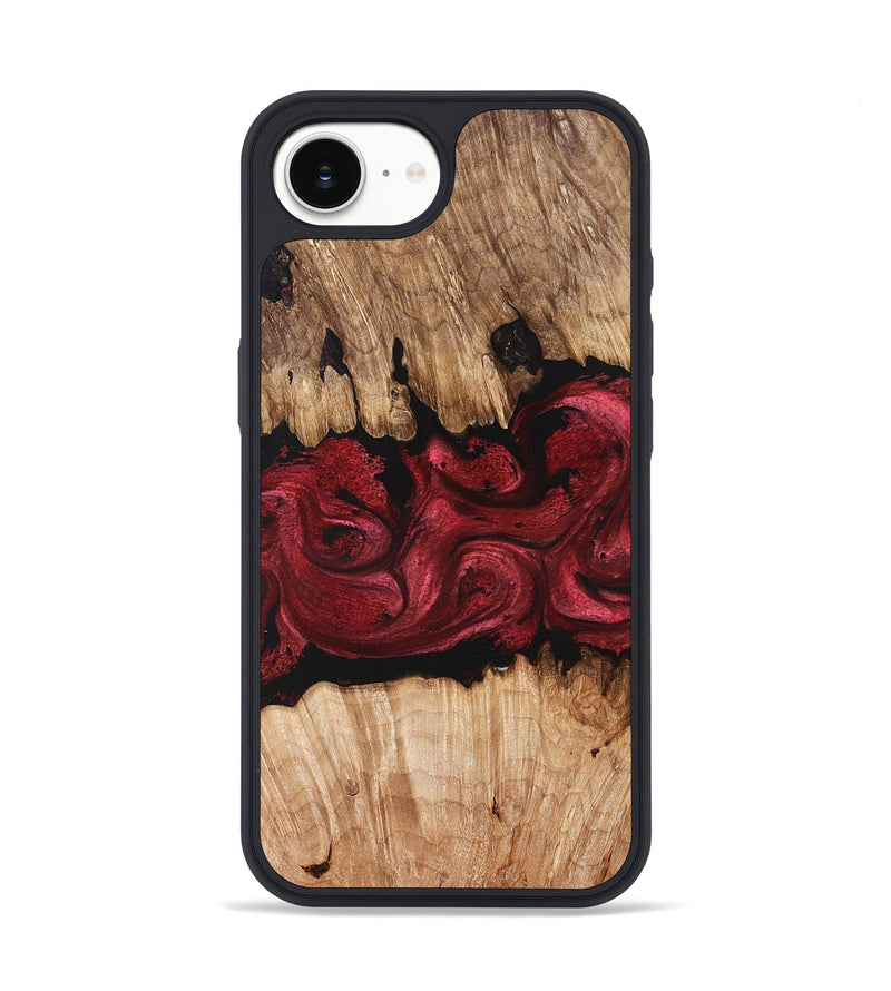 iPhone 17e Wood Phone Case - Ciera (Red, 829226)