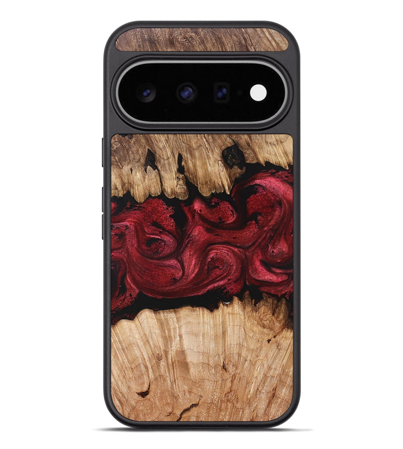 Pixel 11 Pro XL Wood Phone Case - Ciera (Red, 829226)
