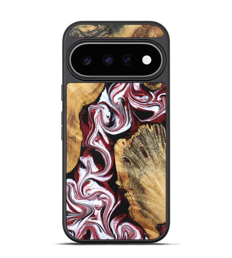 Pixel 11 Pro Wood Phone Case - Weston (Red, 829227)