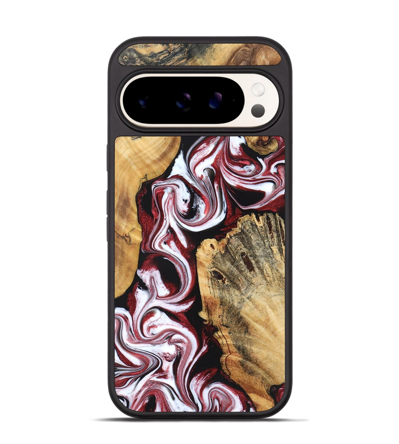 Pixel 9 Pro Wood Phone Case - Weston (Red, 829227)