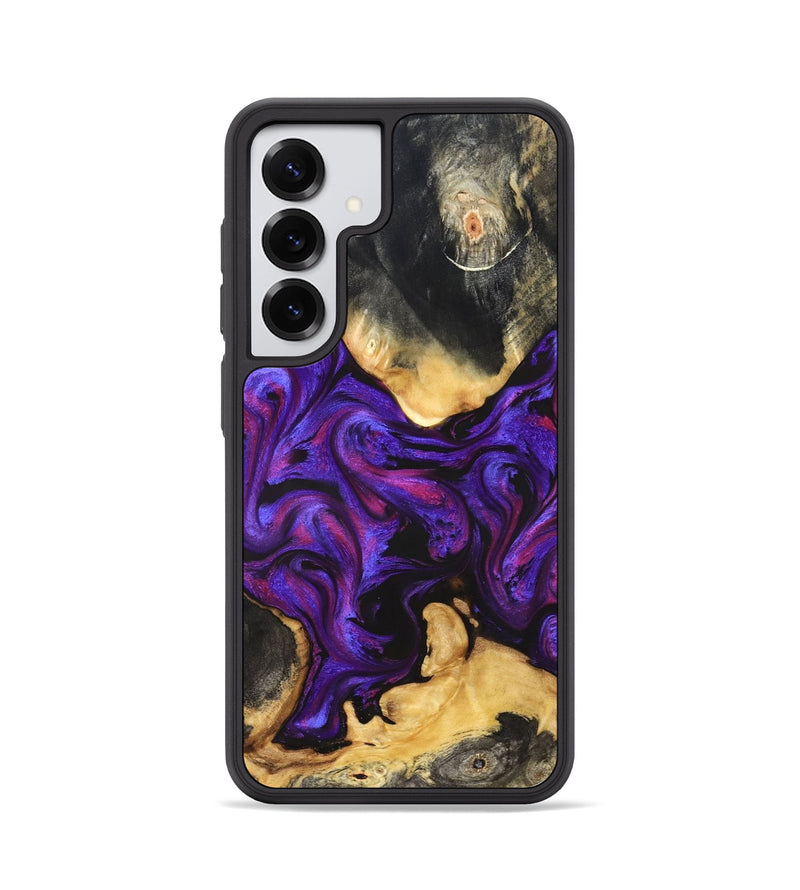 Galaxy S25 Wood Phone Case - Lynne (Purple, 829230)