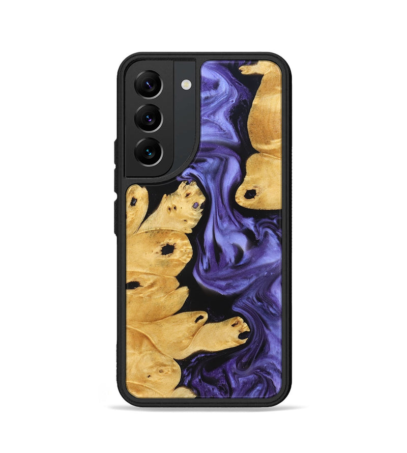 Galaxy S22 Wood Phone Case - Bentley (Purple, 829231)