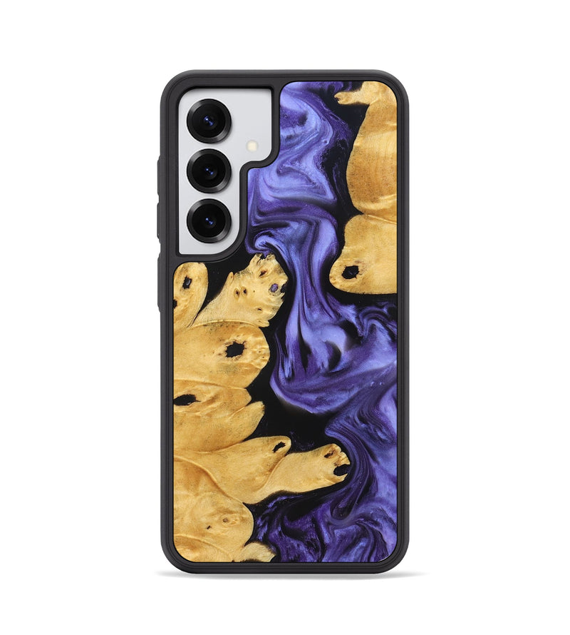 Galaxy S25 Wood Phone Case - Bentley (Purple, 829231)