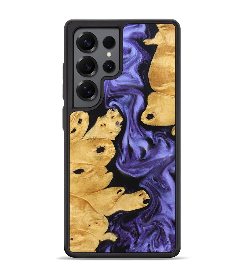 Galaxy S25 Ultra Wood Phone Case - Bentley (Purple, 829231)