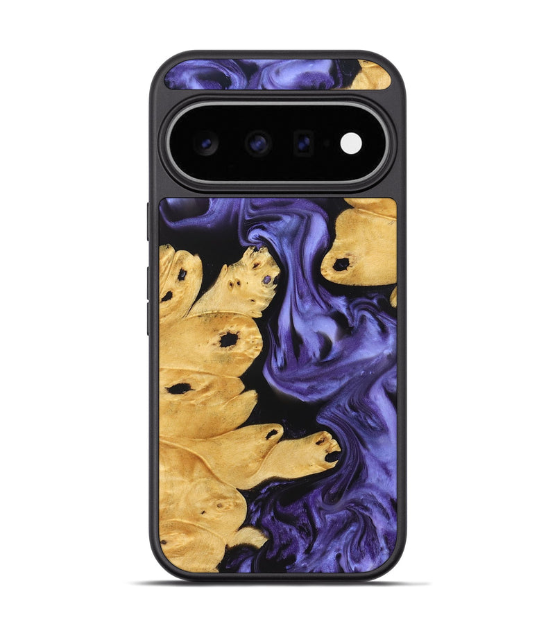 Pixel 11 Pro Wood Phone Case - Bentley (Purple, 829231)