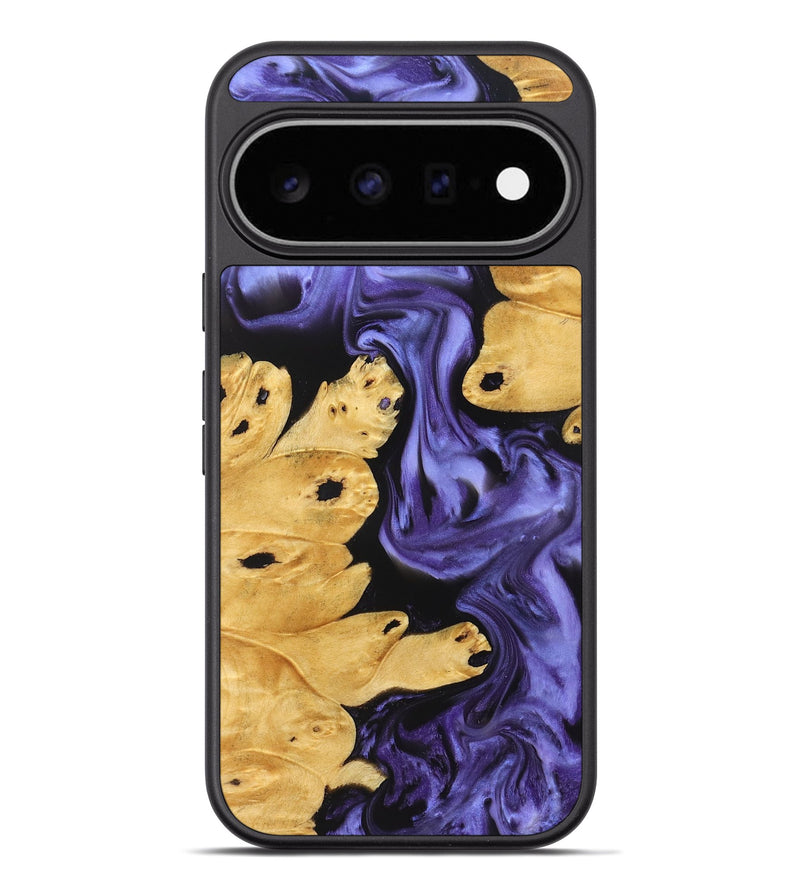Pixel 11 Pro XL Wood Phone Case - Bentley (Purple, 829231)