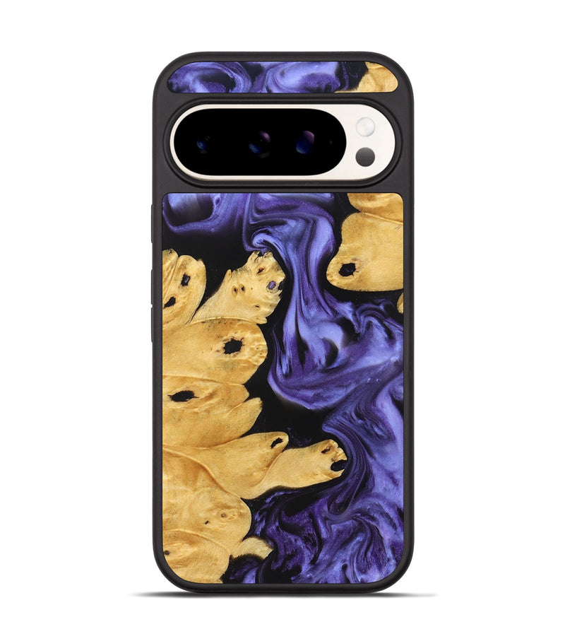 Pixel 9 Pro Wood Phone Case - Bentley (Purple, 829231)