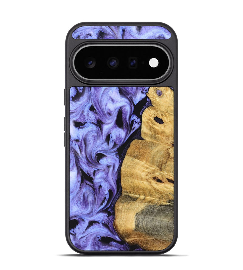 Pixel 11 Pro Wood Phone Case - Tomas (Purple, 829232)