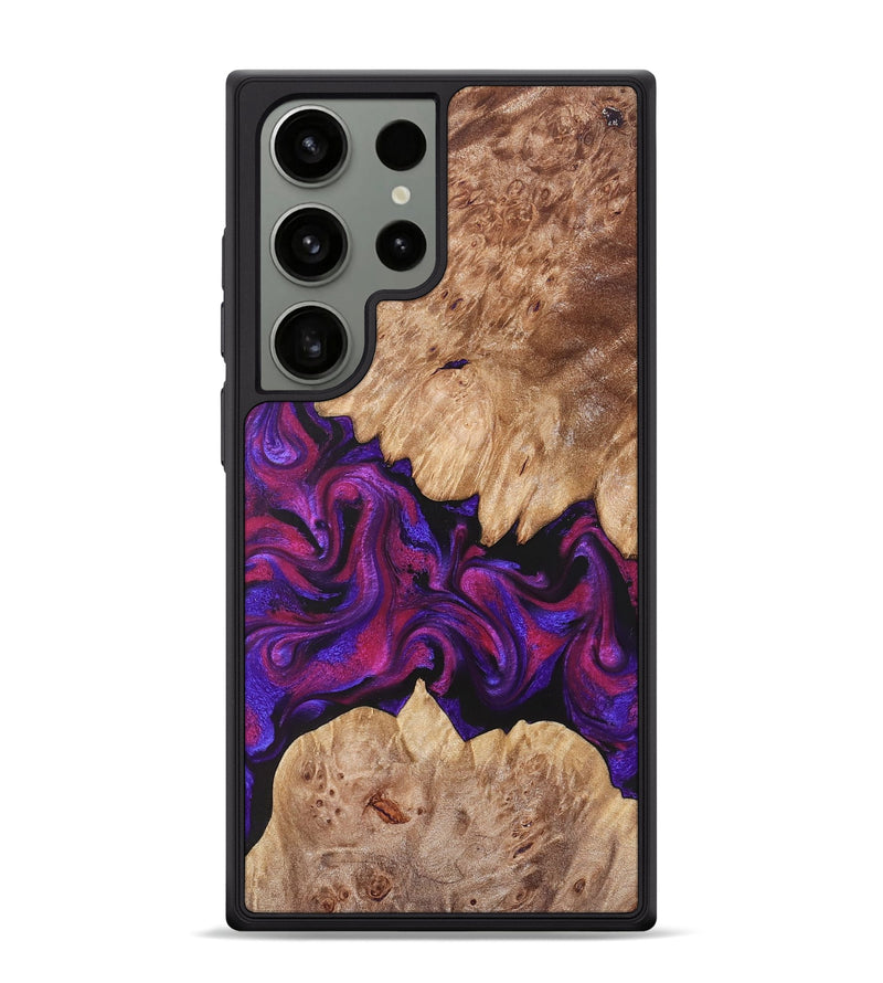 Galaxy S24 Ultra Wood Phone Case - Makai (Purple, 829233)