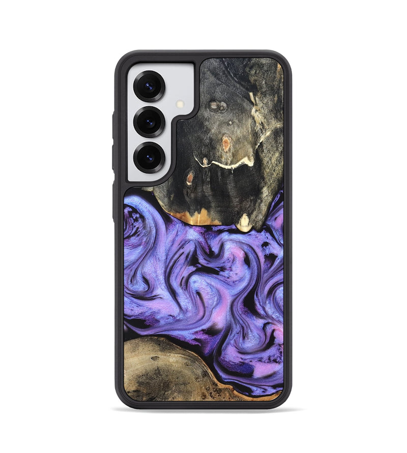 Galaxy S25 Wood Phone Case - Berry (Purple, 829234)