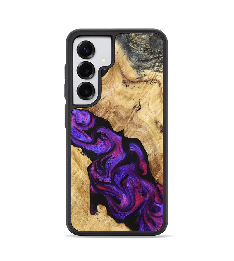 Galaxy S25 Wood Phone Case - Brandon (Purple, 829236)
