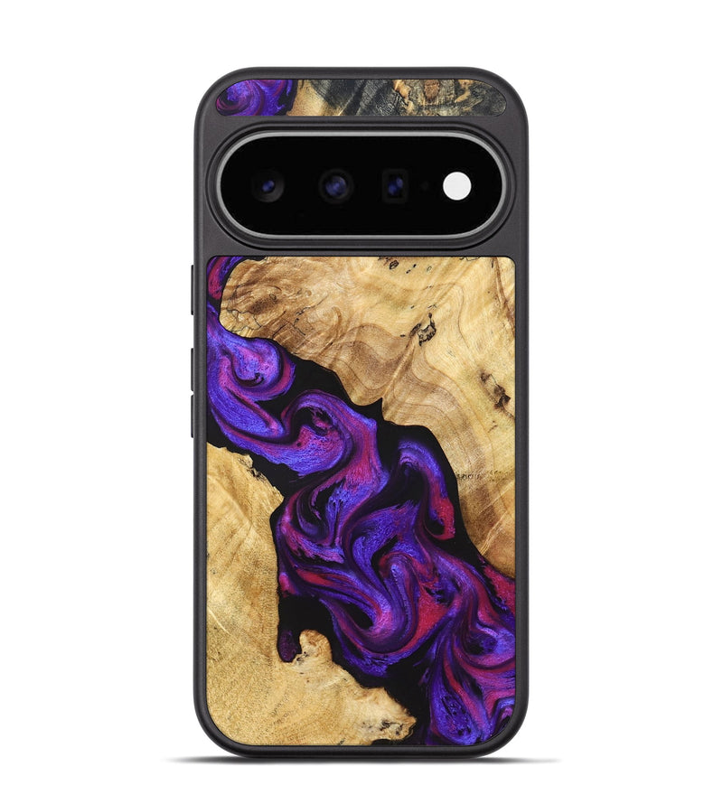 Pixel 11 Wood Phone Case - Brandon (Purple, 829236)
