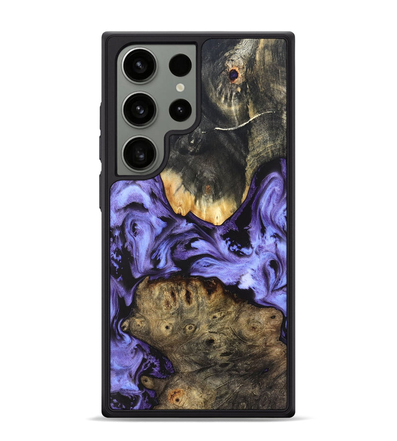 Galaxy S24 Ultra Wood Phone Case - Ivanna (Purple, 829237)