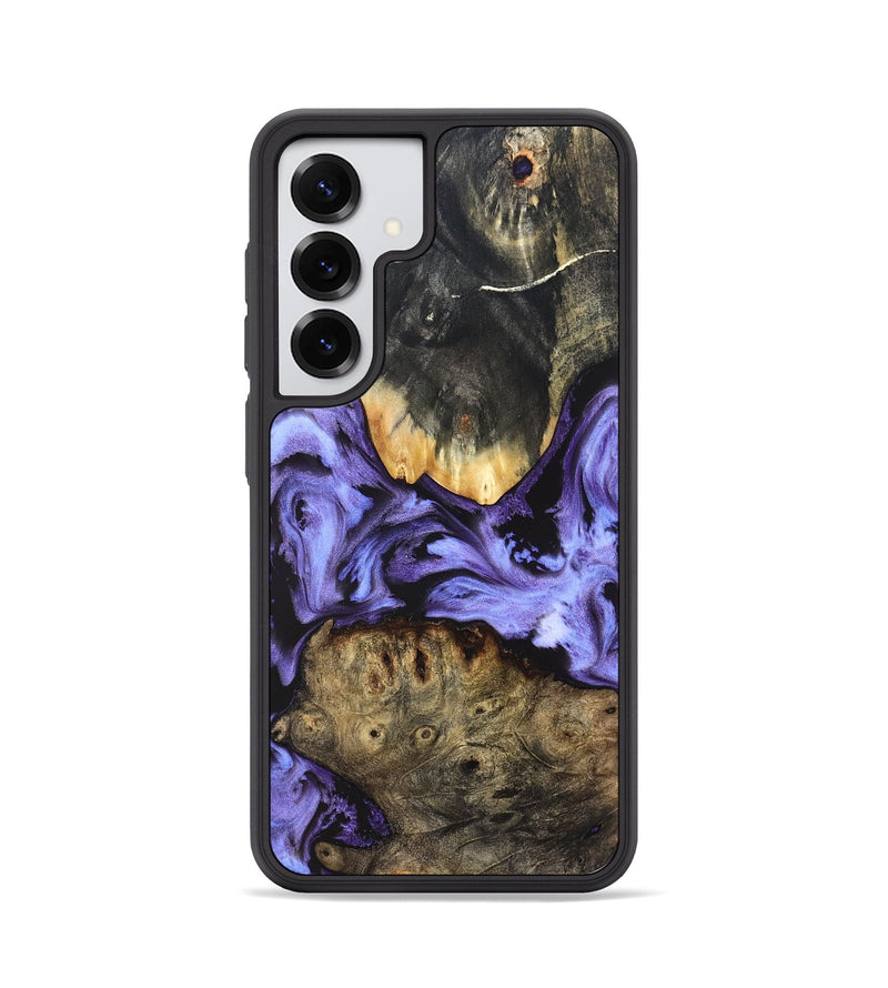 Galaxy S25 Wood Phone Case - Ivanna (Purple, 829237)