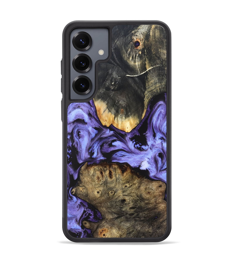 Galaxy S25 Plus Wood Phone Case - Ivanna (Purple, 829237)
