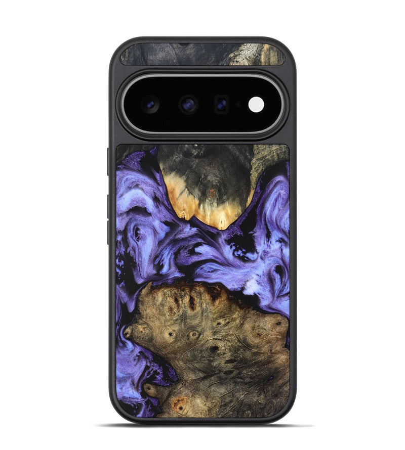 Pixel 11 Pro Wood Phone Case - Ivanna (Purple, 829237)
