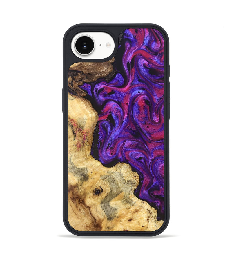 iPhone 17e Wood Phone Case - Jaeden (Purple, 829238)