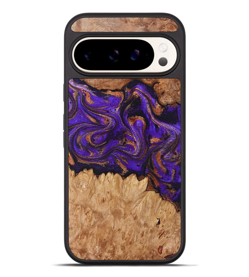 Pixel 9 Pro XL Wood Phone Case - Lucien (Purple, 829239)