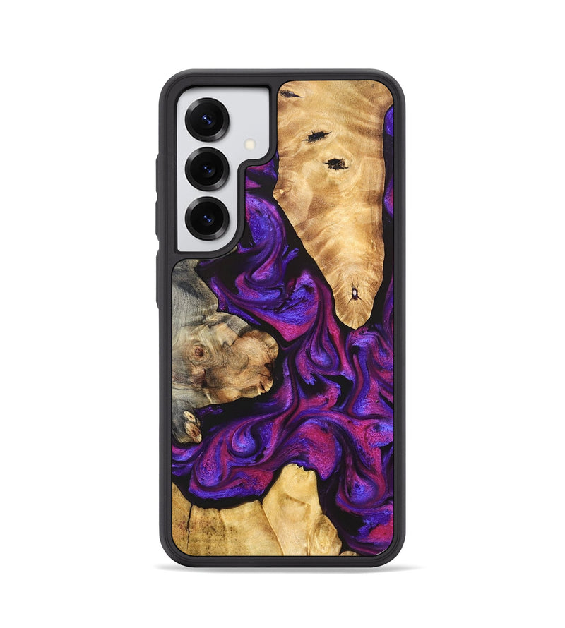 Galaxy S25 Wood Phone Case - Gena (Purple, 829241)
