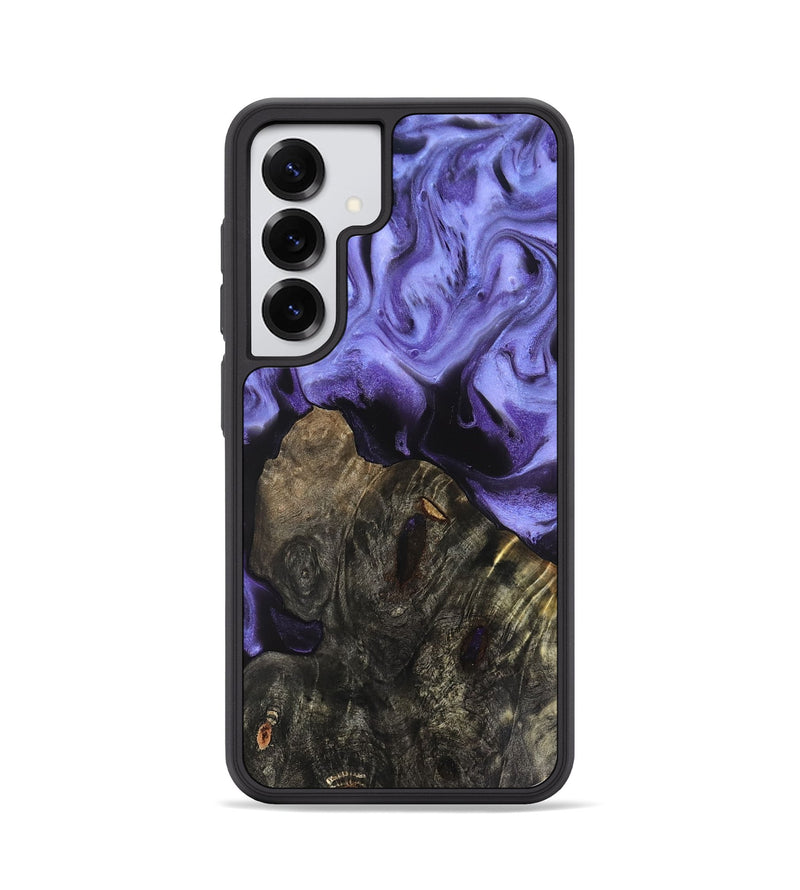Galaxy S25 Wood Phone Case - Dianne (Purple, 829243)
