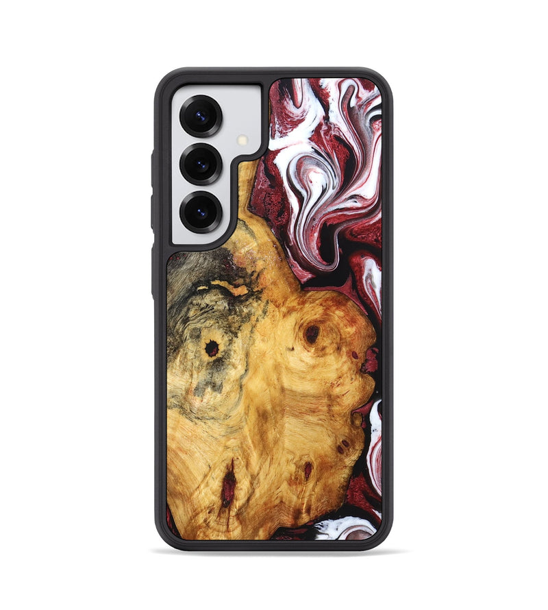 Galaxy S25 Wood Phone Case - Cindi (Red, 829244)