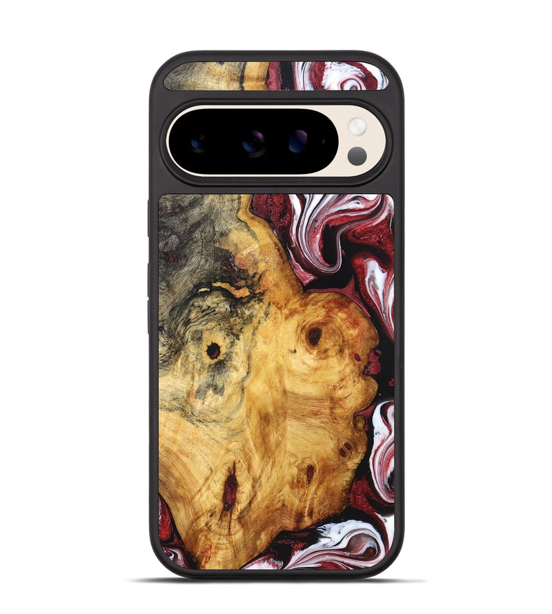 Pixel 10 Wood Phone Case - Cindi (Red, 829244)
