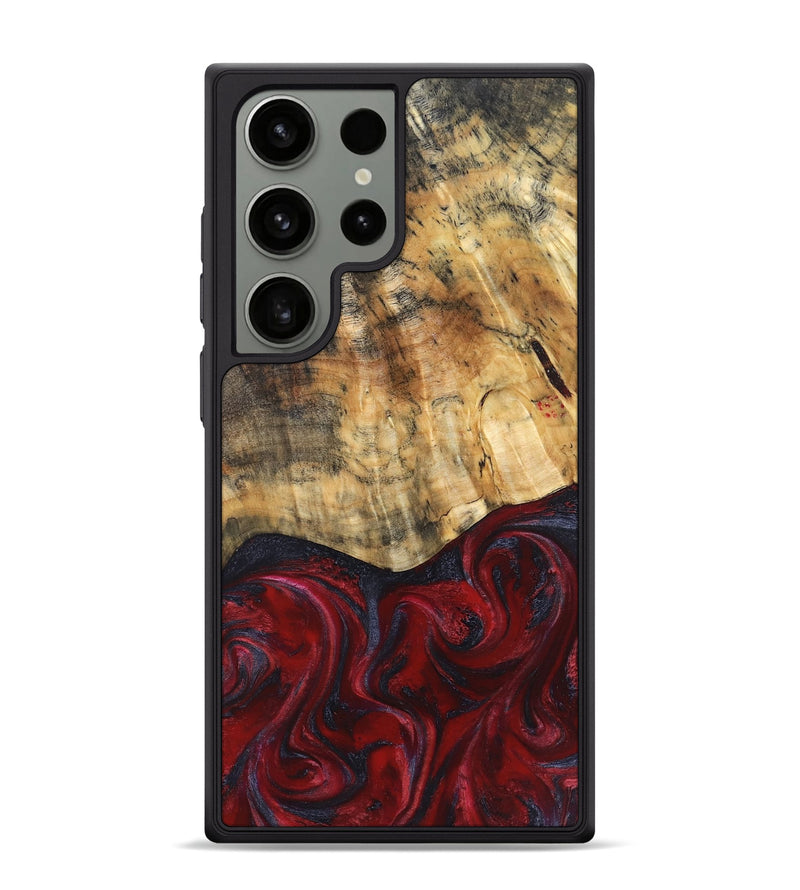 Galaxy S24 Ultra Wood Phone Case - Kala (Red, 829246)