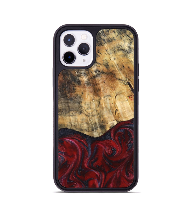 iPhone 11 Pro Wood Phone Case - Kala (Red, 829246)