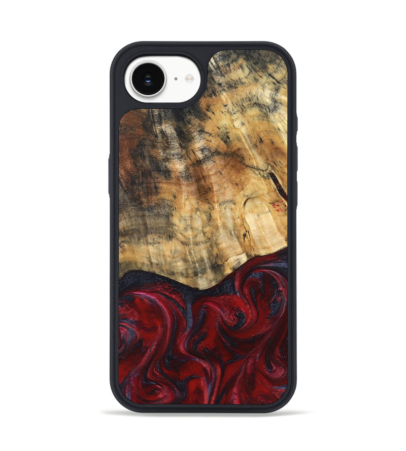 iPhone 17e Wood Phone Case - Kala (Red, 829246)