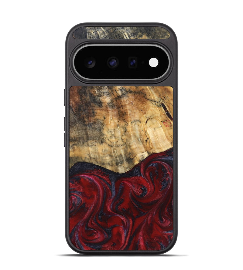 Pixel 11 Wood Phone Case - Kala (Red, 829246)