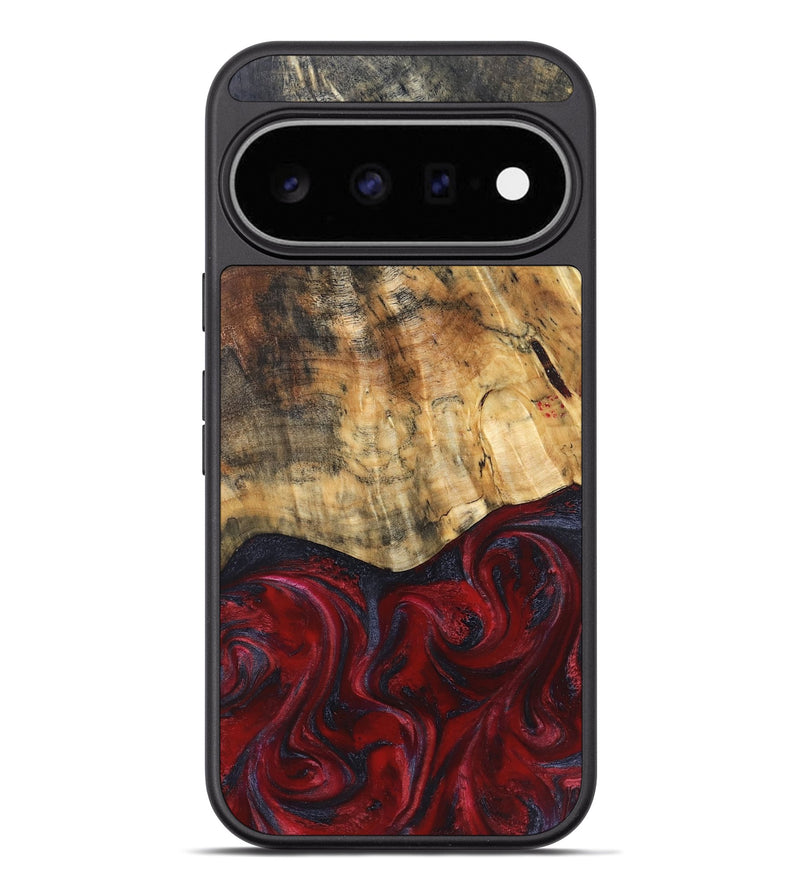 Pixel 11 Pro XL Wood Phone Case - Kala (Red, 829246)