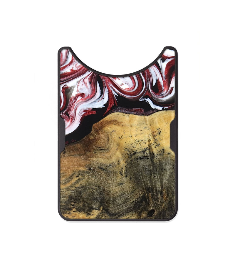 Alloy Wood Wallet - Reya (Red, 829247)