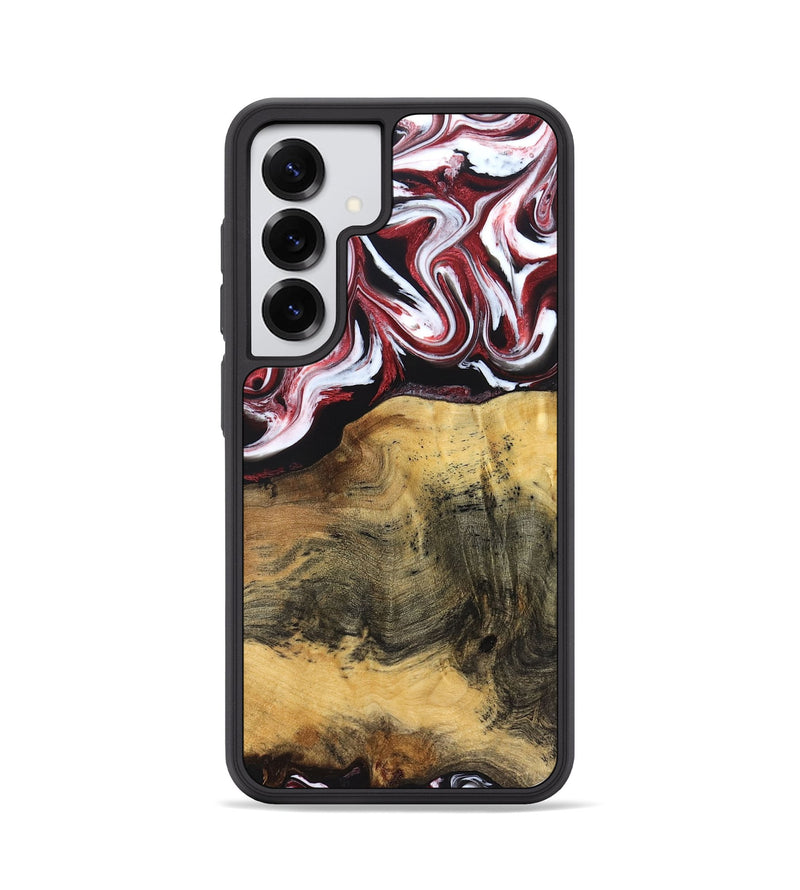 Galaxy S25 Wood Phone Case - Reya (Red, 829247)