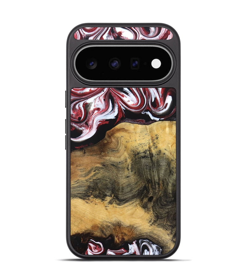 Pixel 11 Wood Phone Case - Reya (Red, 829247)